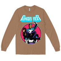 Toasted Coconut superhero punish her Long Sleeve Tee - linhVisuals
