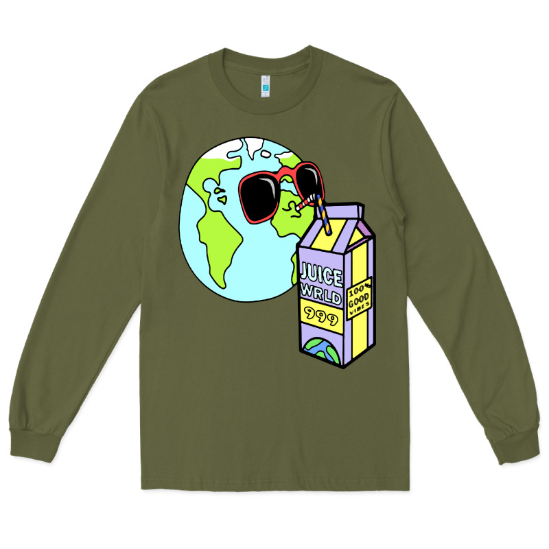 Wrld Drink Long Sleeve Tee by linhVisuals | Teevron
