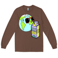 Chestnut wrld drink Long Sleeve Tee - linhVisuals