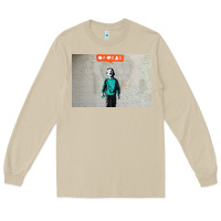 Mushroom banksy nobody likes me boy Long Sleeve Tee - linhVisuals
