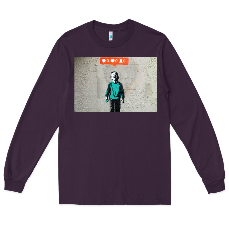 Banksy Nobody Likes Me Boy Long Sleeve Tee by linhVisuals | Teevron