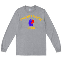Heather Grey cold war service germany cold war Long Sleeve Tee - linhVisuals