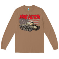 Toasted Coconut cold war battle tank m48 patton gamer Long Sleeve Tee - linhVisuals