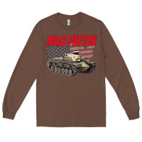 Cold War Battle Tank M48 Patton Gamer Long Sleeve Tee | Teevron