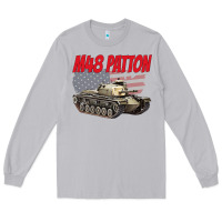 Moon Dust cold war battle tank m48 patton gamer Long Sleeve Tee - linhVisuals