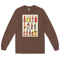 Chestnut hot sauce Long Sleeve Tee - linhVisuals