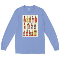 Colony Blue hot sauce Long Sleeve Tee - linhVisuals