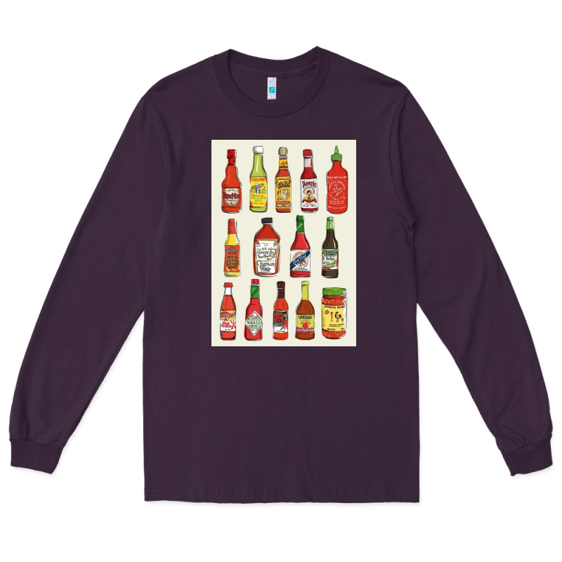 Hot Sauce Long Sleeve Tee by linhVisuals | Teevron