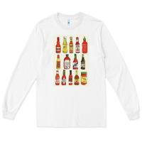 White hot sauce Long Sleeve Tee - linhVisuals
