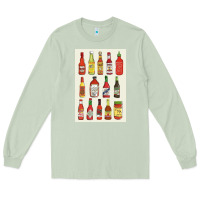 Matcha hot sauce Long Sleeve Tee - linhVisuals