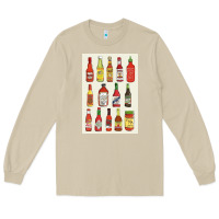 Mushroom hot sauce Long Sleeve Tee - linhVisuals