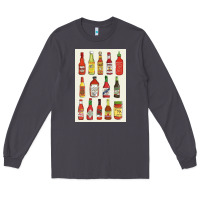Smoke hot sauce Long Sleeve Tee - linhVisuals