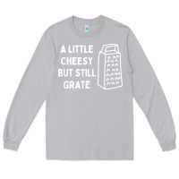 Moon Dust Cheesy But Still Grate Funny Pun Long Sleeve Tee - linhVisuals
