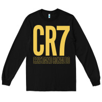 Black CR7 Cristiano Rocnaldo Portugal Long Sleeve Tee - linhVisuals