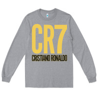 Heather Grey CR7 Cristiano Rocnaldo Portugal Long Sleeve Tee - linhVisuals