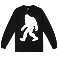 Black bigfoot t  shirt bigfoot   i believe bigfoot t  shirt Long Sleeve Tee - linhVisuals