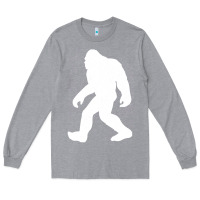 Heather Grey bigfoot t  shirt bigfoot   i believe bigfoot t  shirt Long Sleeve Tee - linhVisuals