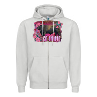 Dove Grey be mine black angus bull Zipper Hoodie - RanaPortraitStore