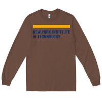 Chestnut New York Institute of Technology Long Sleeve Tee - linhVisuals