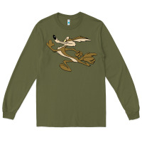 Army Green cayote Long Sleeve Tee - linhVisuals