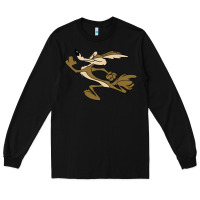 Black cayote Long Sleeve Tee - linhVisuals