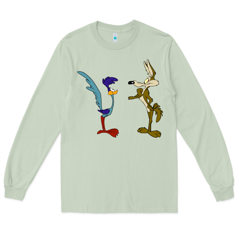 Coyote And The Road Runner Long Sleeve Tee by linhVisuals | Teevron