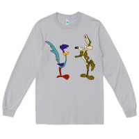 Moon Dust coyote and the road runner Long Sleeve Tee - linhVisuals