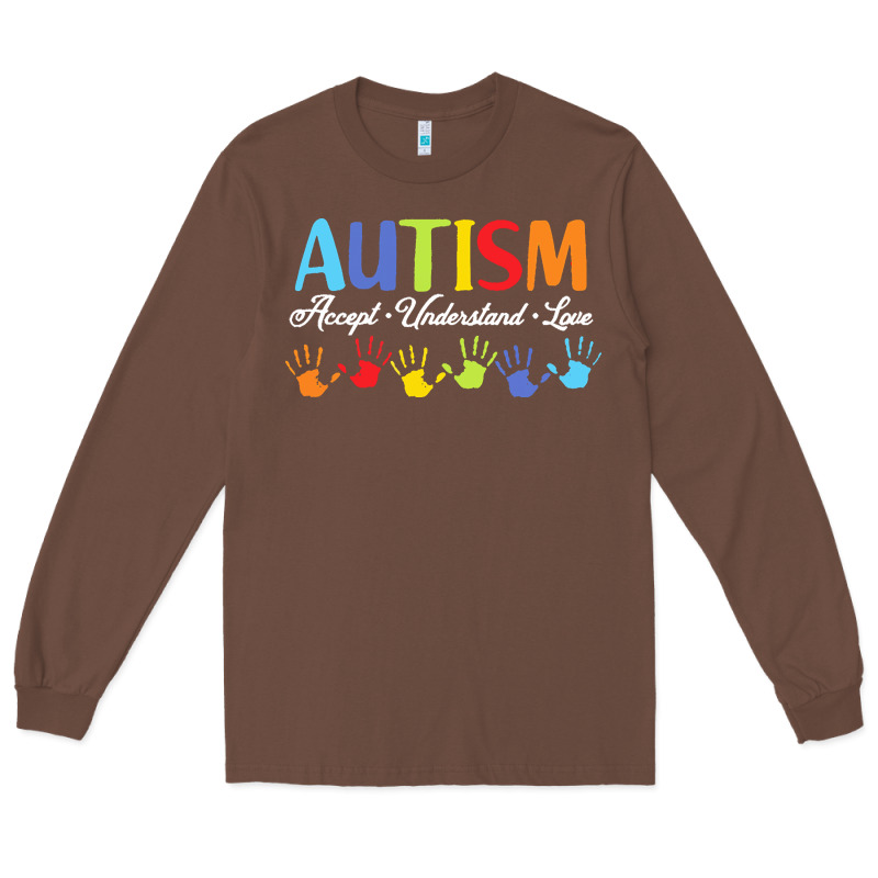 Autism T  Shirt Accept Understand Love Autism Awareness T  Shirt Long Sleeve Tee by linhVisuals | Teevron