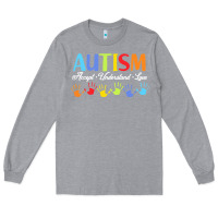 Heather Grey autism t  shirt accept understand love autism awareness t  shirt Long Sleeve Tee - linhVisuals