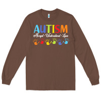 Chestnut autism t  shirt accept understand love autism awareness t  shirt Long Sleeve Tee - linhVisuals