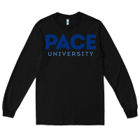 Black Pace University Long Sleeve Tee - linhVisuals
