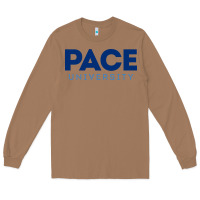 Toasted Coconut Pace University Long Sleeve Tee - linhVisuals