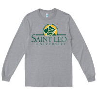 Heather Grey Saint Leo University Long Sleeve Tee - linhVisuals