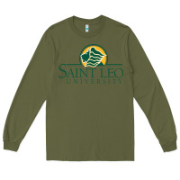 Army Green Saint Leo University Long Sleeve Tee - linhVisuals