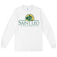 White Saint Leo University Long Sleeve Tee - linhVisuals