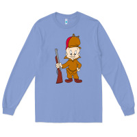 Colony Blue elmer fudd Long Sleeve Tee - linhVisuals