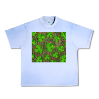 Grape Ice shamrock and leopard Urban Heavy Tee - RanaPortraitStore