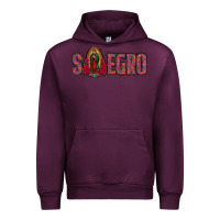 Mauve Wine suegro our lady of guadalupe 2 Urban Hoodie - Jasminsmagicworld