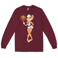 Burgundy lola bunny Long Sleeve Tee - linhVisuals