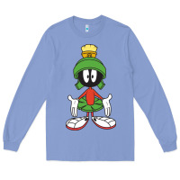 Colony Blue marvin the martian Long Sleeve Tee - linhVisuals