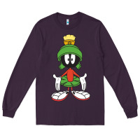 Plum marvin the martian Long Sleeve Tee - linhVisuals