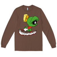 Chestnut marvin the martian Long Sleeve Tee - linhVisuals