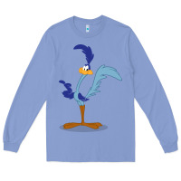 Colony Blue roadrunner Long Sleeve Tee - linhVisuals