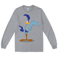 Heather Grey roadrunner Long Sleeve Tee - linhVisuals