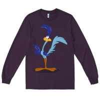 Plum roadrunner Long Sleeve Tee - linhVisuals