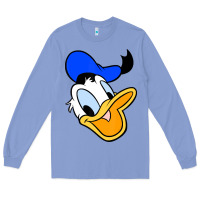 Colony Blue donal duck Long Sleeve Tee - linhVisuals