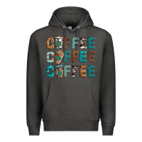 Charcoal Heather coffee Premium Hoodie - Artiststas