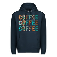 Navy coffee Premium Hoodie - Artiststas