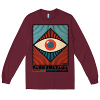 Burgundy tash sultana müsïc Long Sleeve Tee - linhVisuals