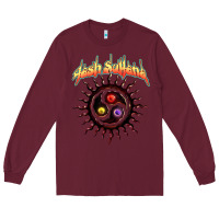 Burgundy tash sultana müsïc Long Sleeve Tee - linhVisuals